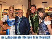 Angermaier eröffnete neue Herren-Trachtenwelt  im Rosental 10 mit vielen Promis (©Foto: Martin Schmitz)